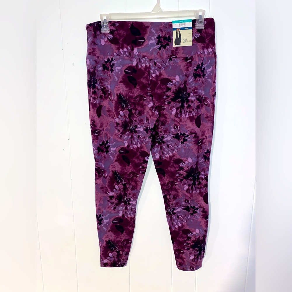 Sets Of 3 Terra & Sky High Rise Fitted Plus Size 0x14w,2x20w,3x24.
